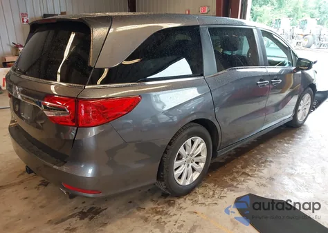 2019 Honda Odyssey Lx z USA, uszkodzony, nr VIN 5FNRL6H22KB047283